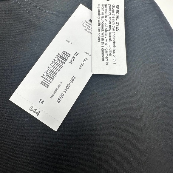 Bold Elements Black Skirt Laced Up In Front Womens Size 14 - Picture 4 of 7